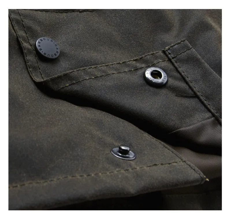 Barbour Beadnell Ladies Wax Jacket Sage-3